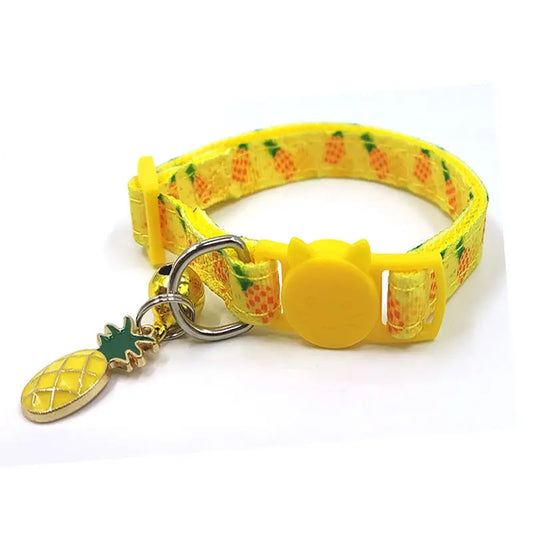 Pet Print Bell Cat Collar Cat Strap Petscares