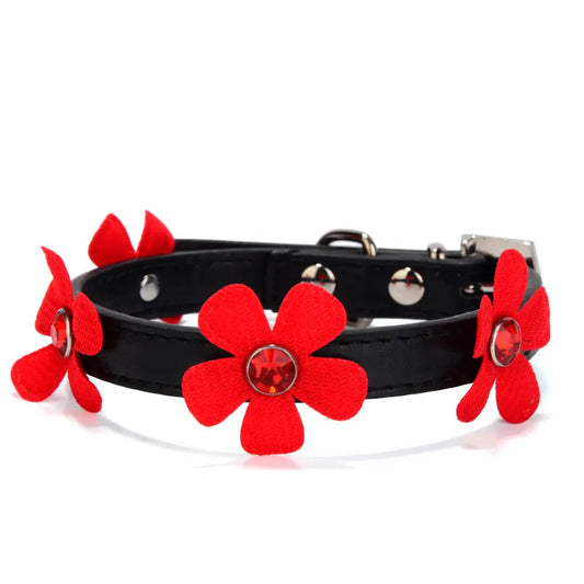 flower pet collar pets care